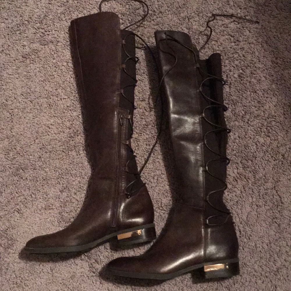 Vince Camuto Over knee leather boots
